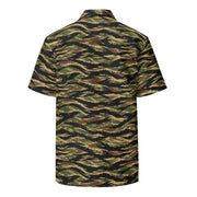 Tiger Stripe Early War CAMO Unisex Short-Sleeve Button Shirt - Button-Up
