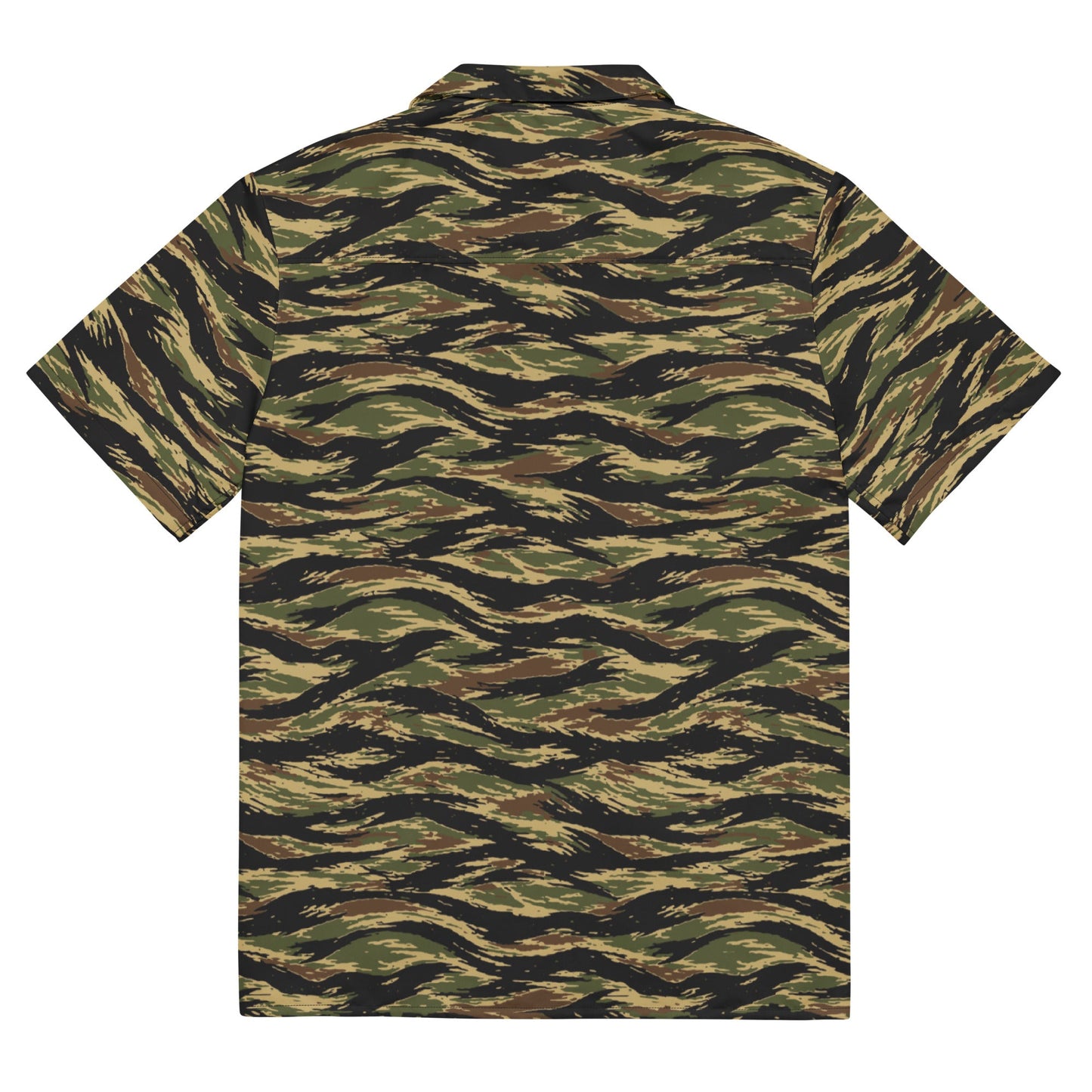 South Vietnamese Early War Tiger Stripe CAMO Unisex Short-Sleeve Button Shirt