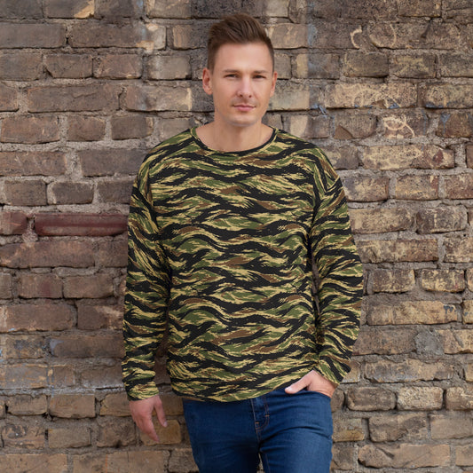 South Vietnamese Early War Tiger Stripe CAMO Unisex Sweatshirt - 2XS