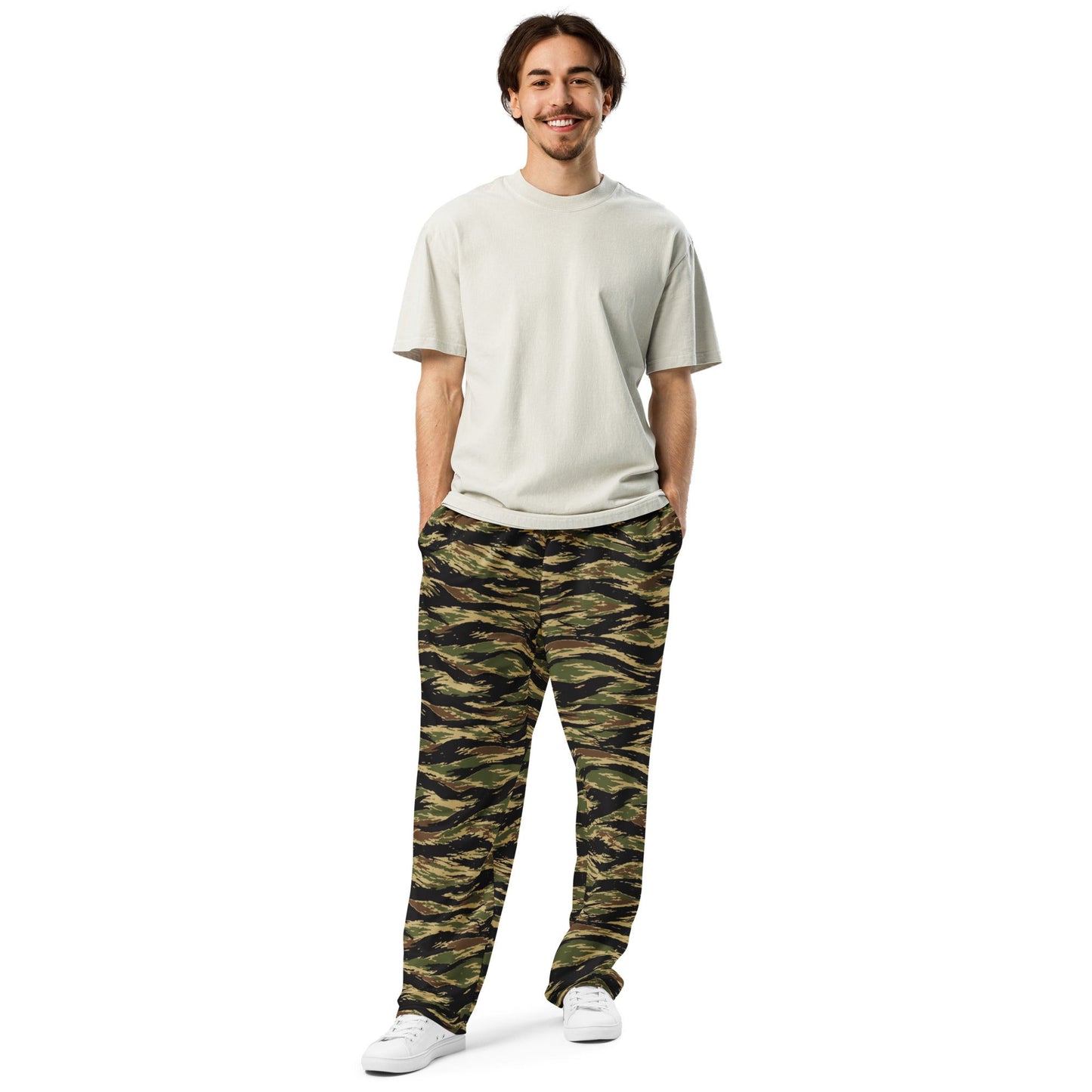 South Vietnamese Early War Tiger Stripe CAMO Unisex Wide-Leg Joggers