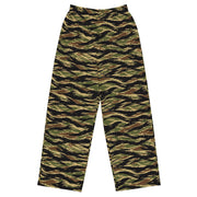 Tiger Stripe Early War CAMO Unisex Wide-Leg Leisure Pants - 2XS - Pant
