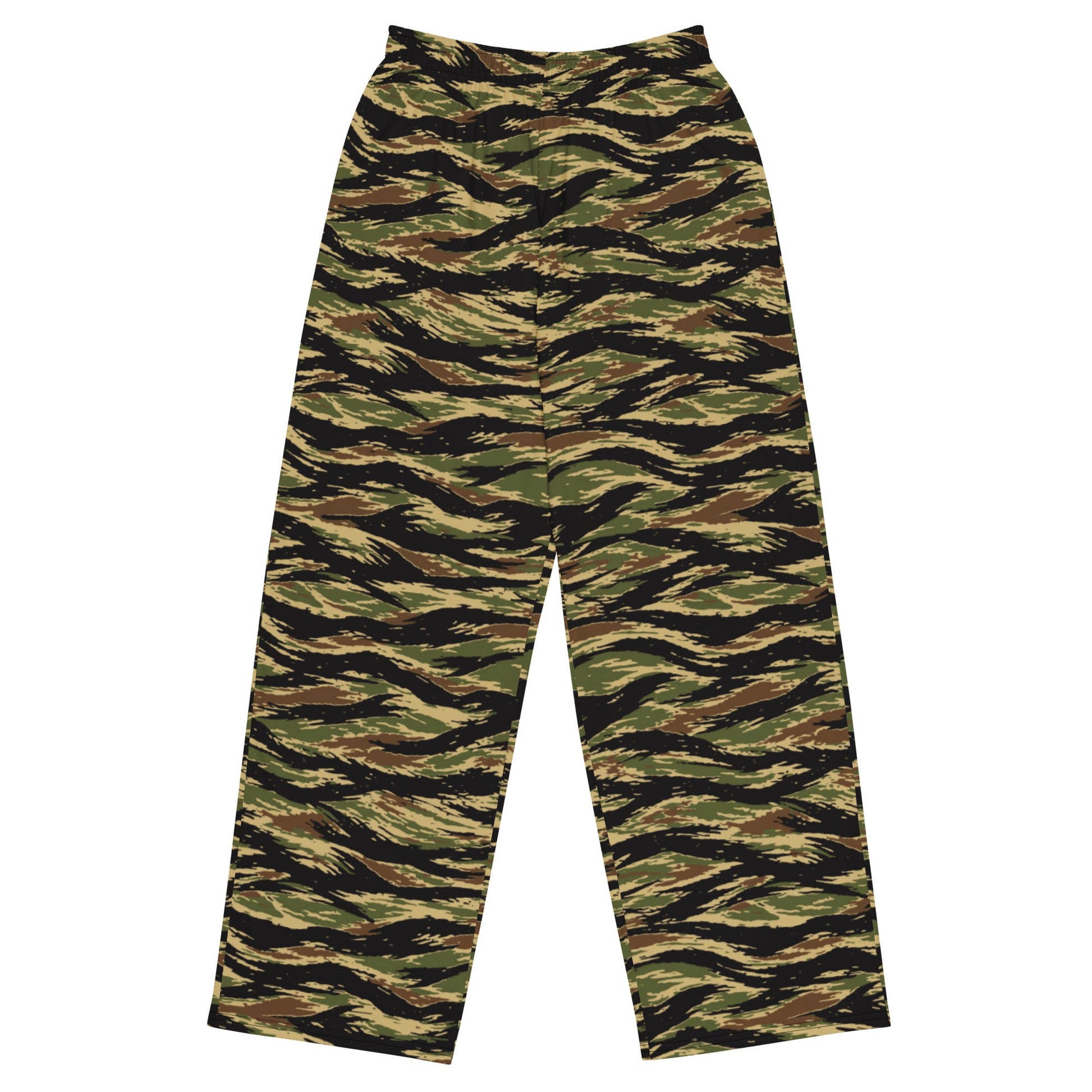 South Vietnamese Early War Tiger Stripe CAMO Unisex Wide-Leg Leisure Pants - 2XS