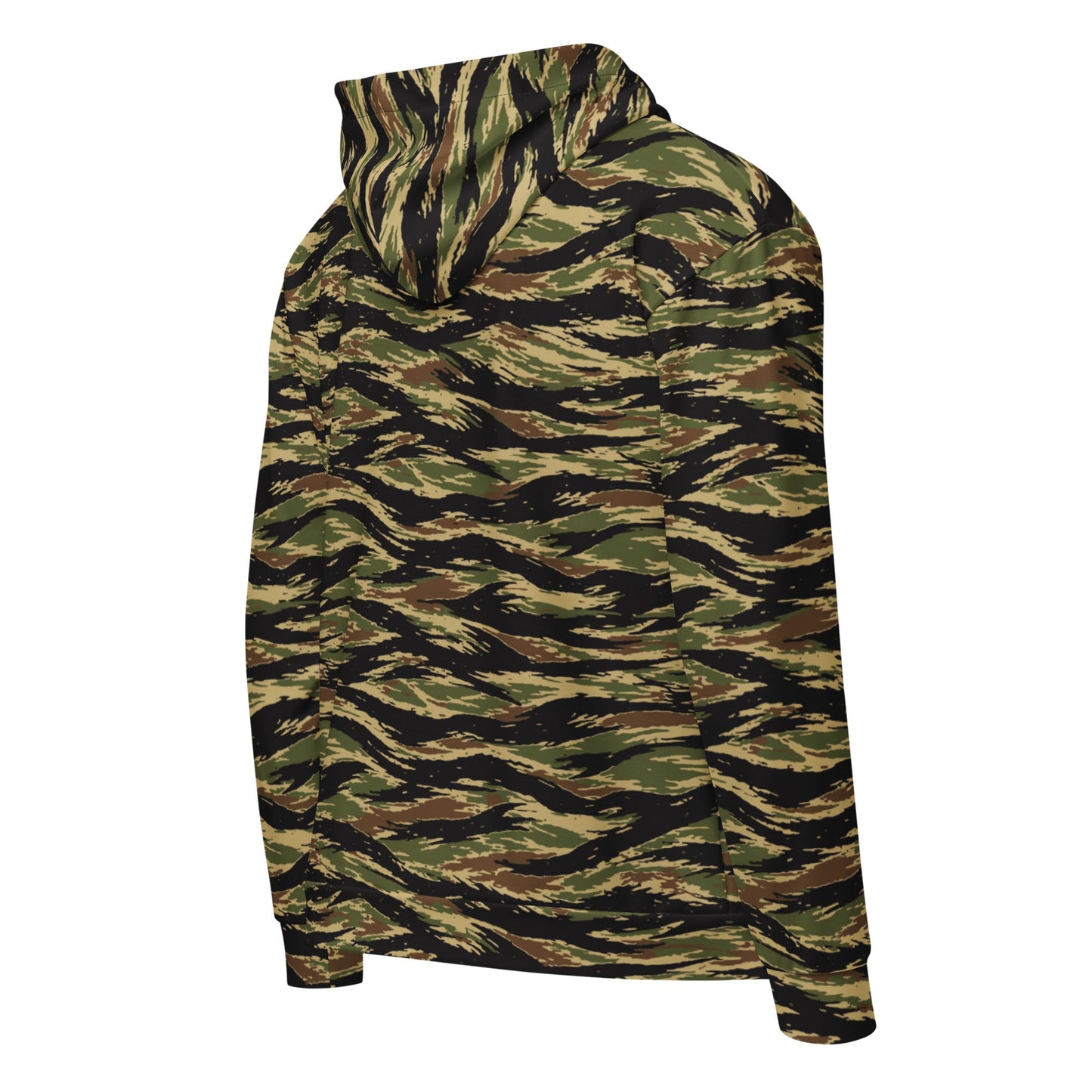 South Vietnamese Early War Tiger Stripe CAMO Unisex Zip Hoodie
