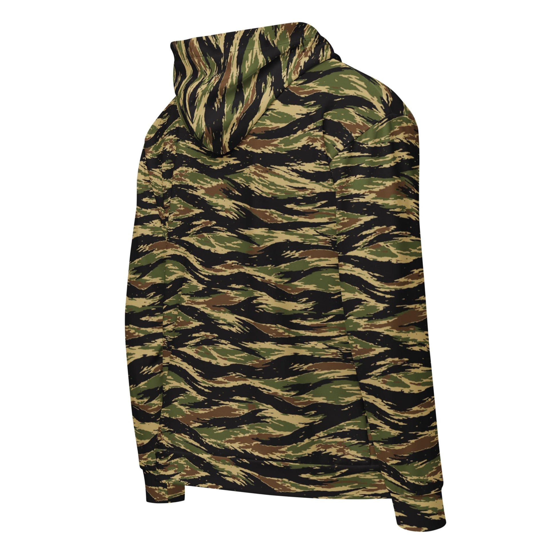 South Vietnamese Early War Tiger Stripe CAMO Unisex Zip Hoodie