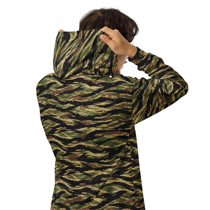 South Vietnamese Early War Tiger Stripe CAMO Unisex Zip Hoodie