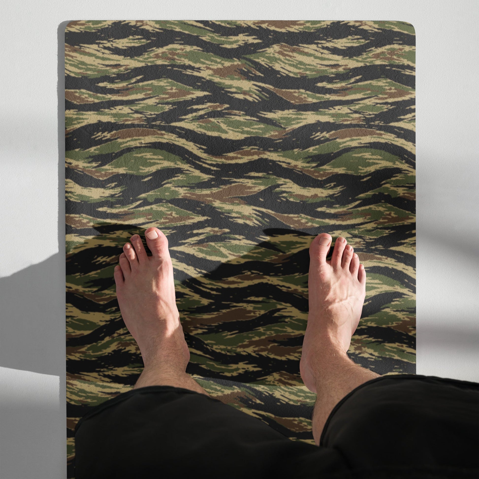 South Vietnamese Early War Tiger Stripe CAMO Yoga Mat