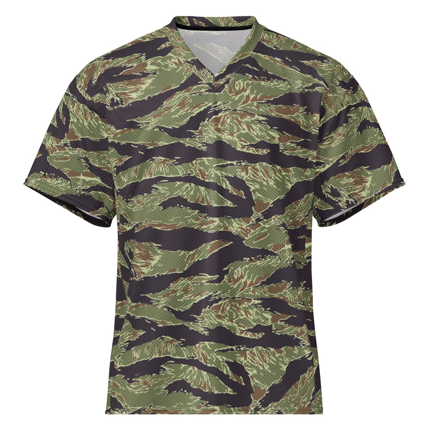 South Vietnamese Marine Corps Tiger Stripe CAMO Unisex American Football Jersey - 2XS