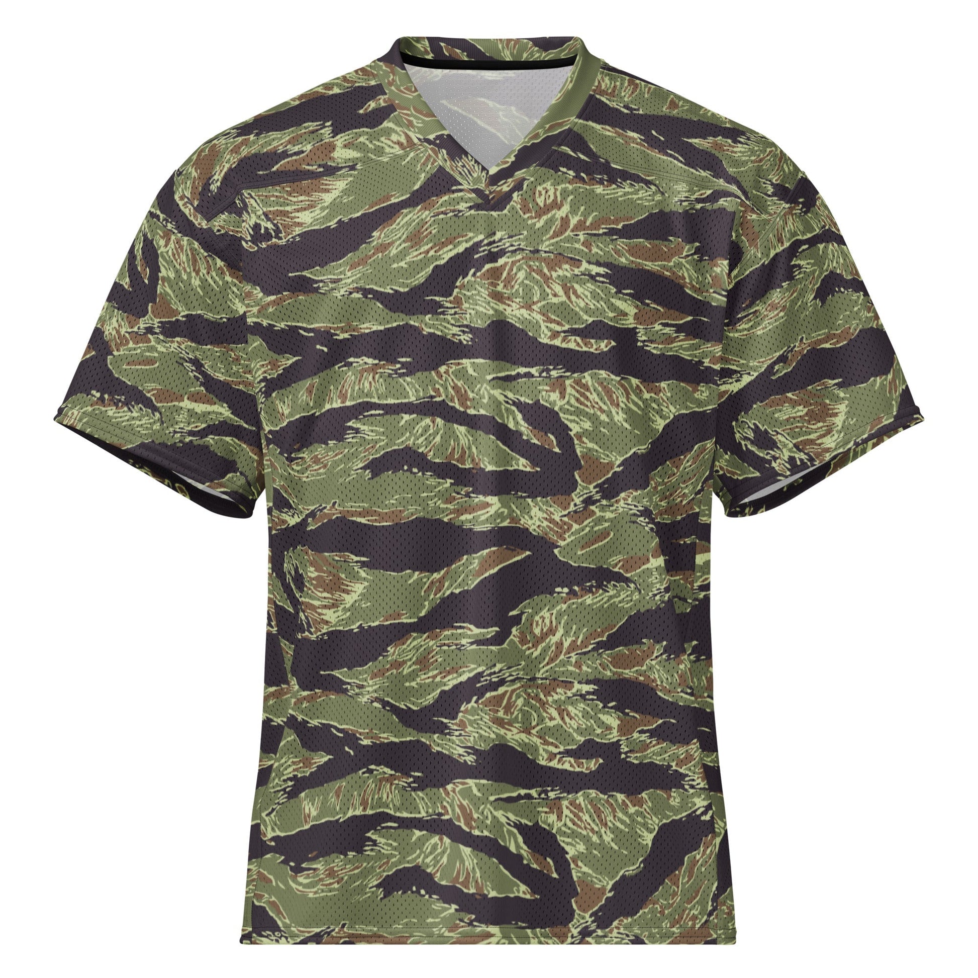 South Vietnamese Marine Corps Tiger Stripe CAMO Unisex American Football Jersey - 2XS