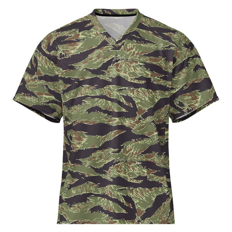 Tiger Stripe Vietnam Marine CAMO Unisex American Football Jersey - 2XS