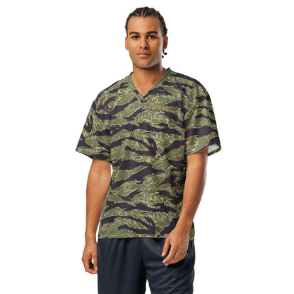 South Vietnamese Marine Corps Tiger Stripe CAMO Unisex American Football Jersey