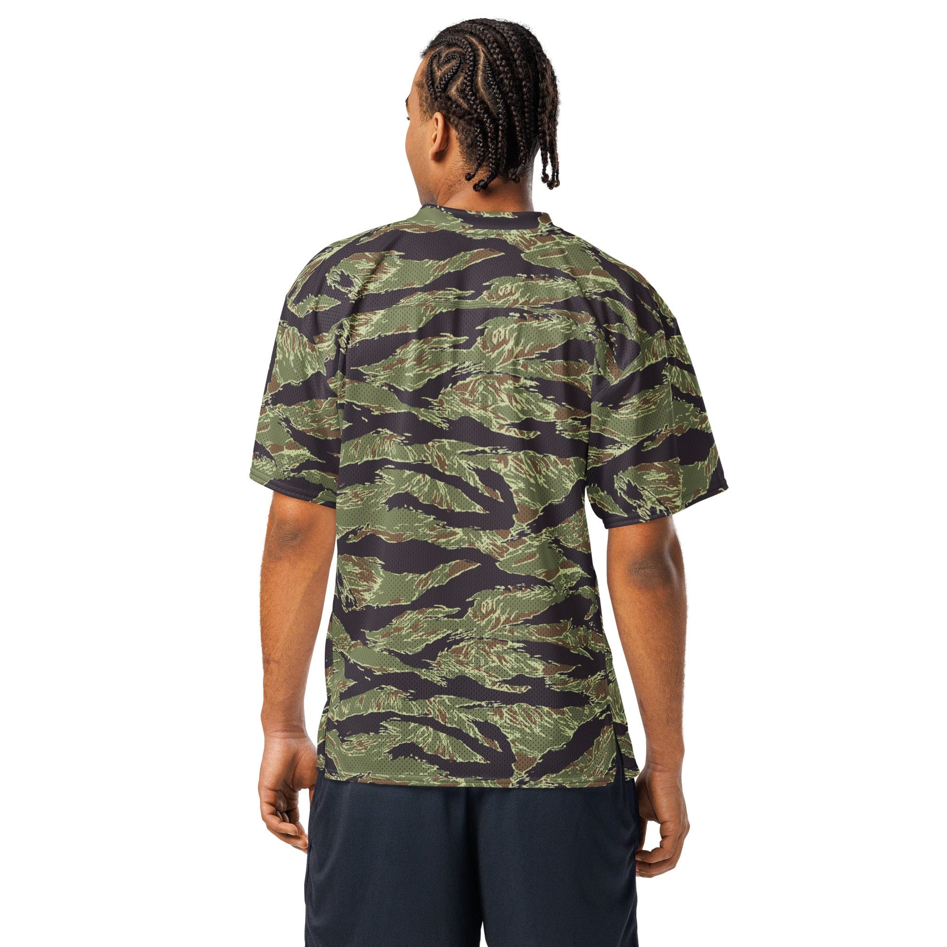 South Vietnamese Marine Corps Tiger Stripe CAMO Unisex American Football Jersey