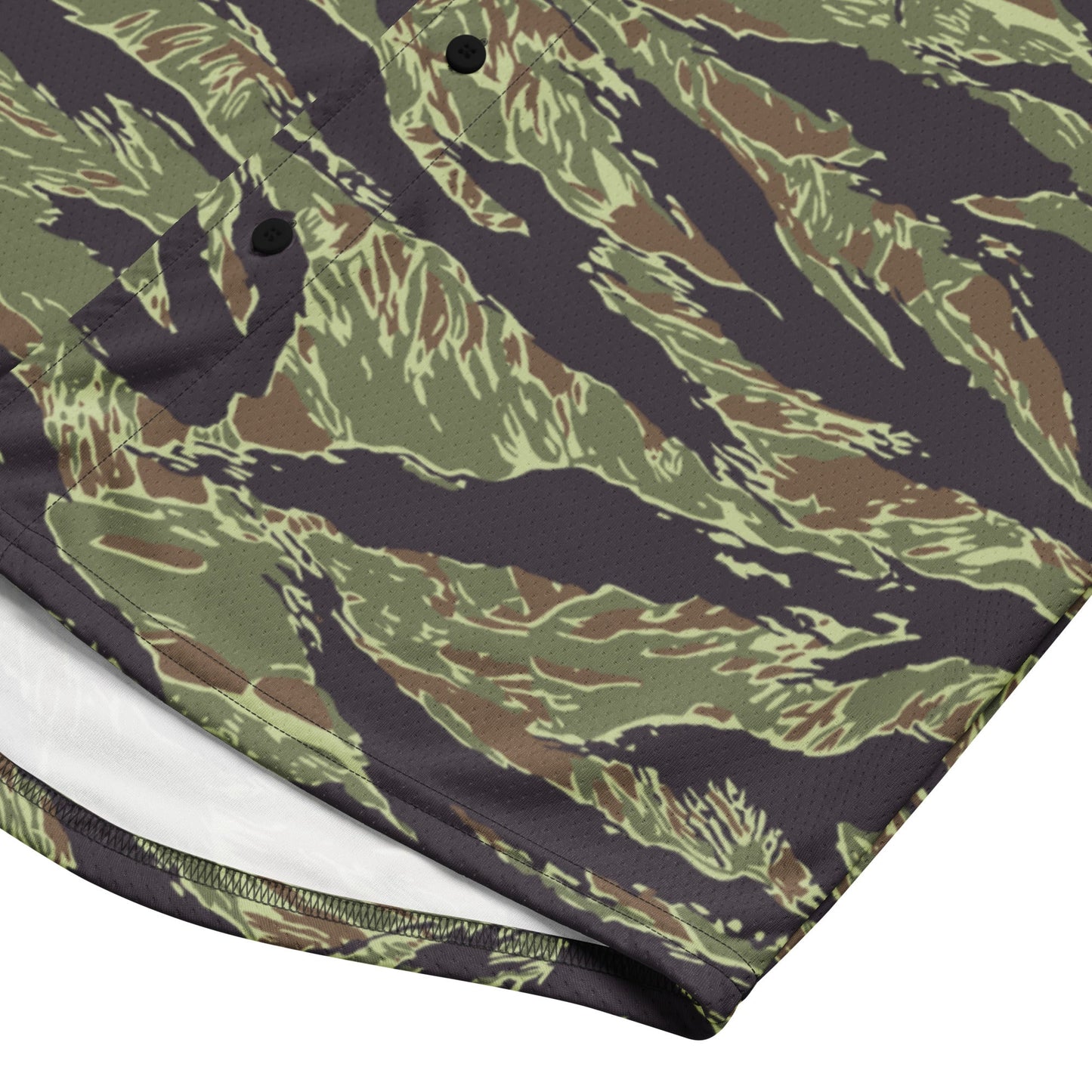 South Vietnamese Marine Corps Tiger Stripe CAMO baseball jersey - Baseball Jerseys