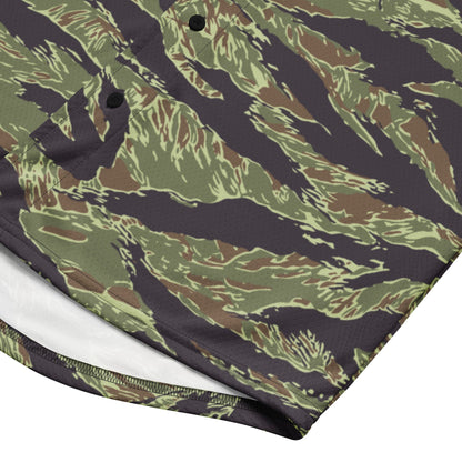 South Vietnamese Marine Corps Tiger Stripe CAMO baseball jersey - Baseball Jerseys