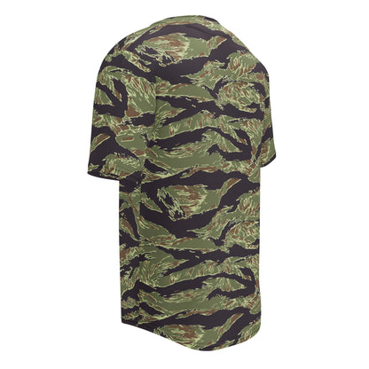 South Vietnamese Marine Corps Tiger Stripe CAMO baseball jersey - Baseball Jerseys