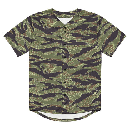 South Vietnamese Marine Corps Tiger Stripe CAMO baseball jersey - Baseball Jerseys