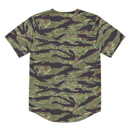 South Vietnamese Marine Corps Tiger Stripe CAMO baseball jersey - Baseball Jerseys