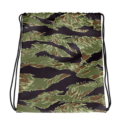 South Vietnamese Marine Corps Tiger Stripe CAMO Drawstring Bag - Bags
