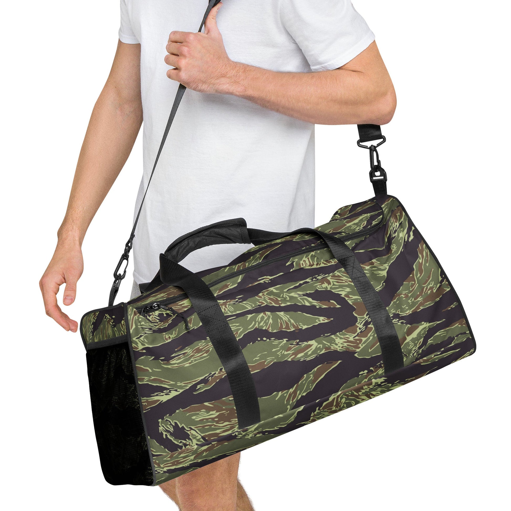 South Vietnamese Marine Corps Tiger Stripe CAMO Duffle Bag