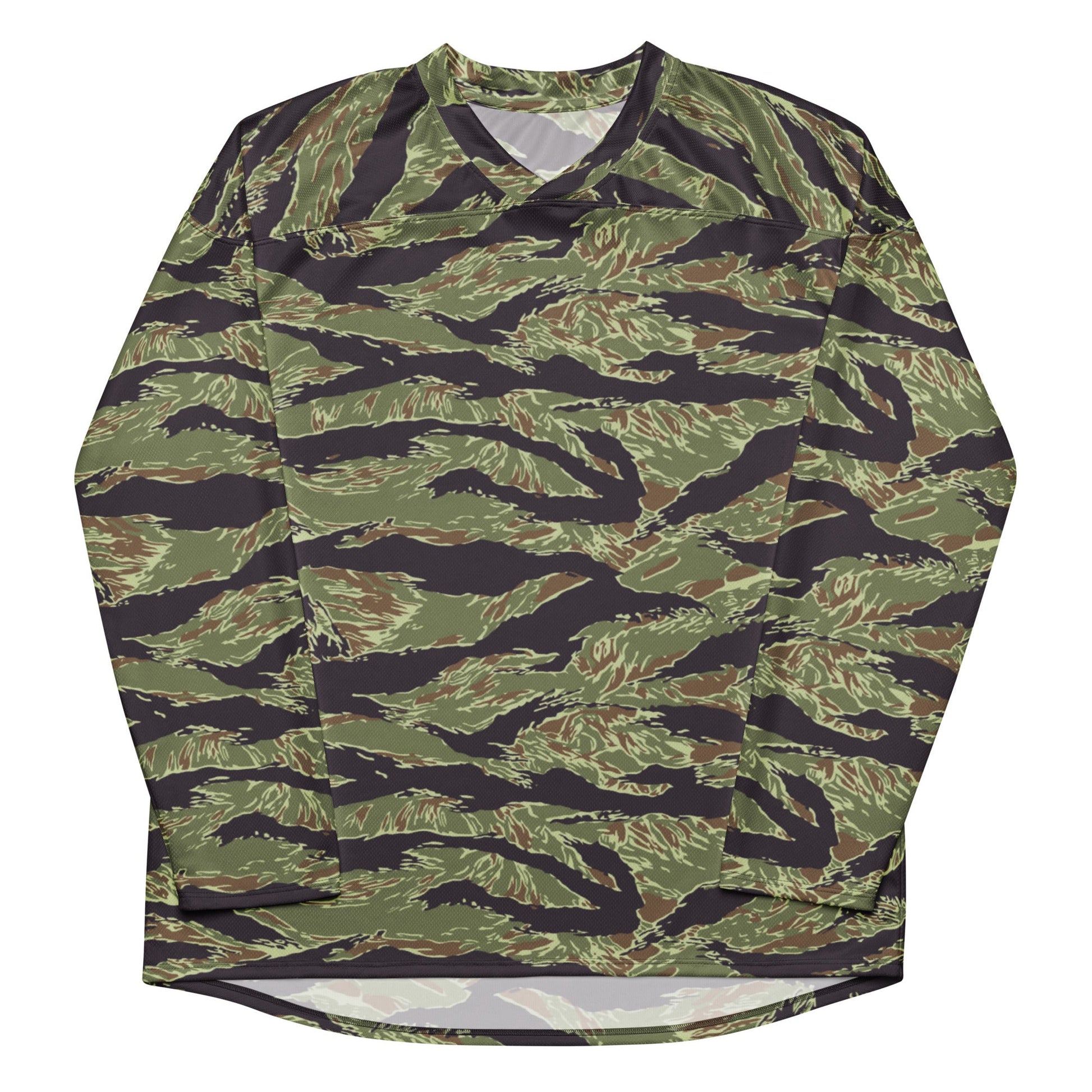 South Vietnamese Marine Corps Tiger Stripe CAMO hockey fan jersey - Hockey Jerseys