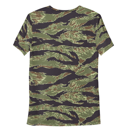 South Vietnamese Marine Corps Tiger Stripe CAMO Mens athletic t-shirt - Athletic T-Shirts
