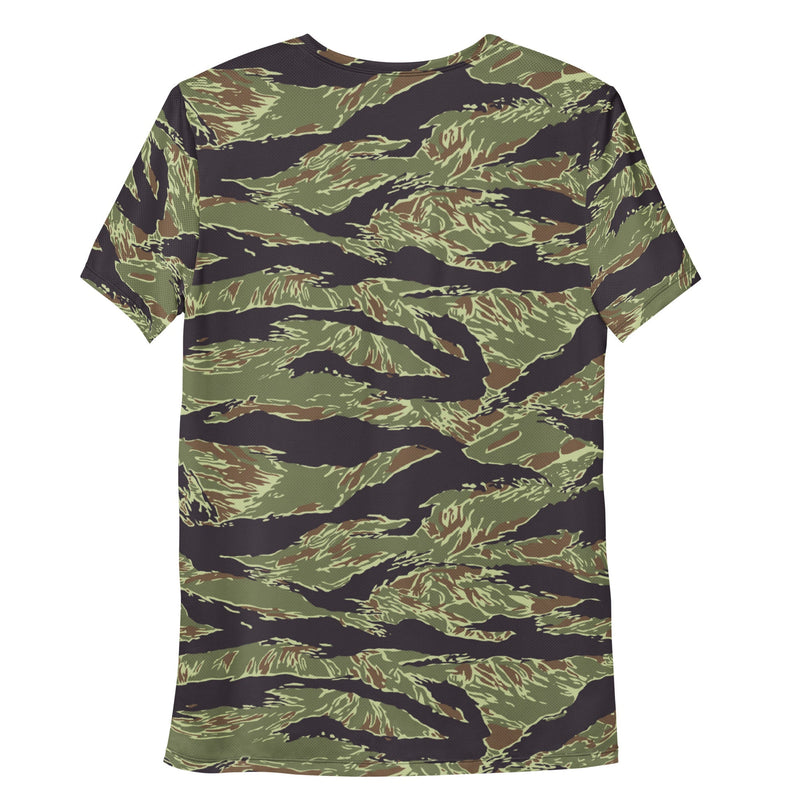 Tiger Stripe Vietnam Marine CAMO Mens Athletic T-Shirt - Shirt
