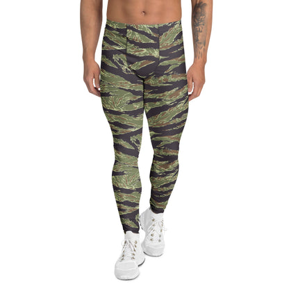 South Vietnamese Marine Corps Tiger Stripe CAMO Mens Leggings - XS