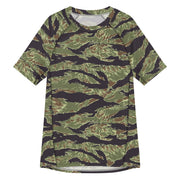 Tiger Stripe Vietnam Marine CAMO Mens Short-Sleeve Rash Guard - 2XS - SS