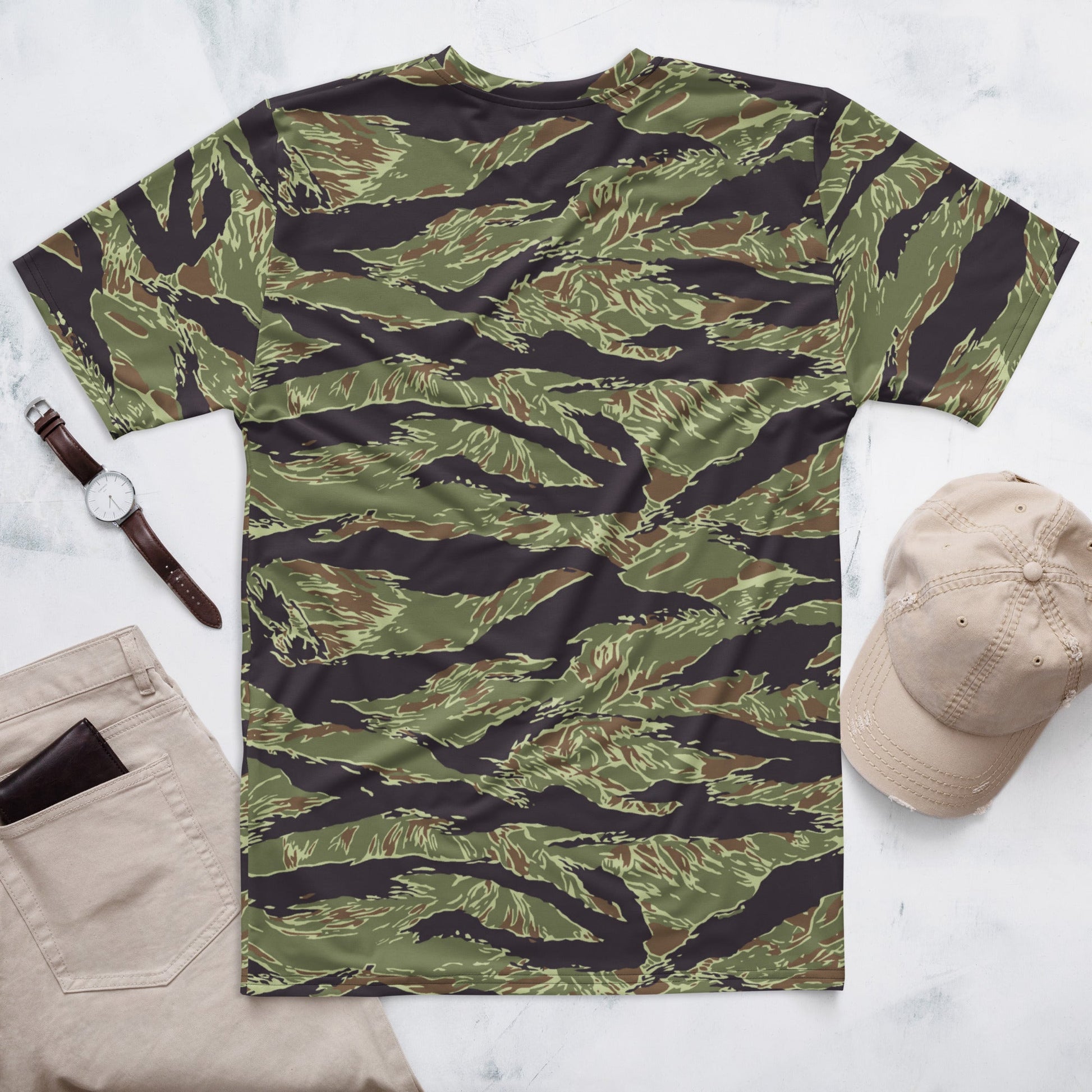South Vietnamese Marine Corps Tiger Stripe CAMO Mens t-shirt - T-Shirts