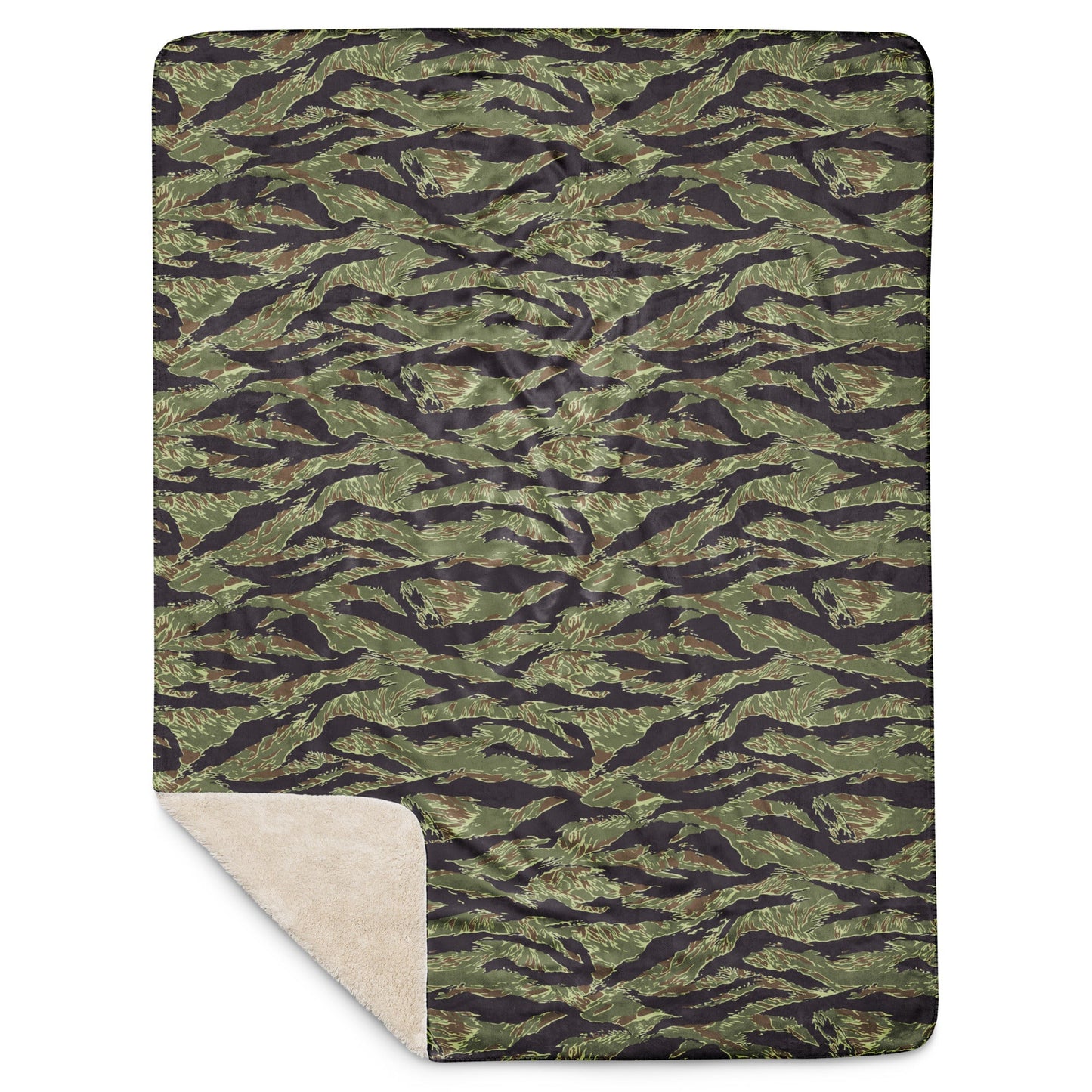 South Vietnamese Marine Corps Tiger Stripe CAMO Sherpa Blanket