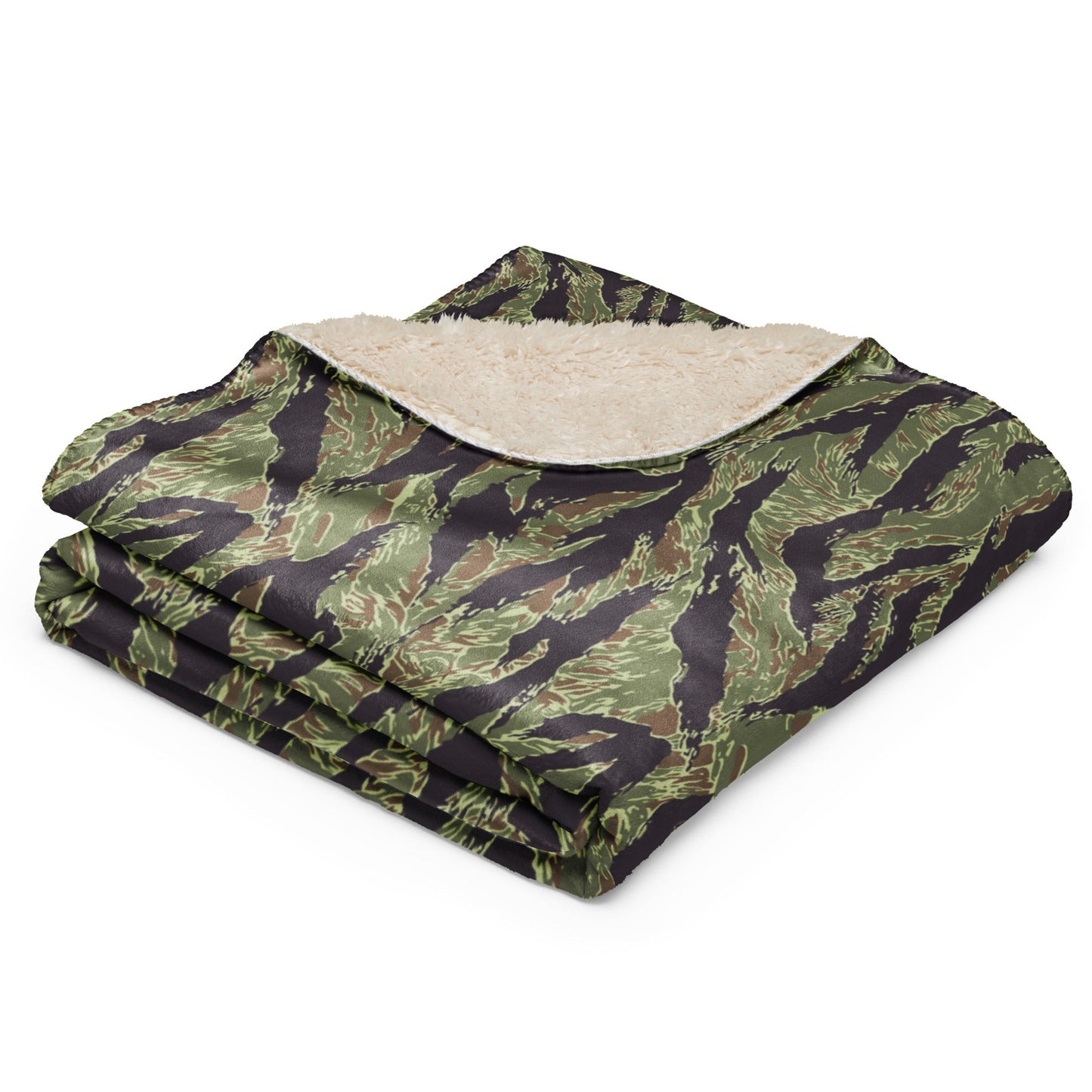 South Vietnamese Marine Corps Tiger Stripe CAMO Sherpa Blanket