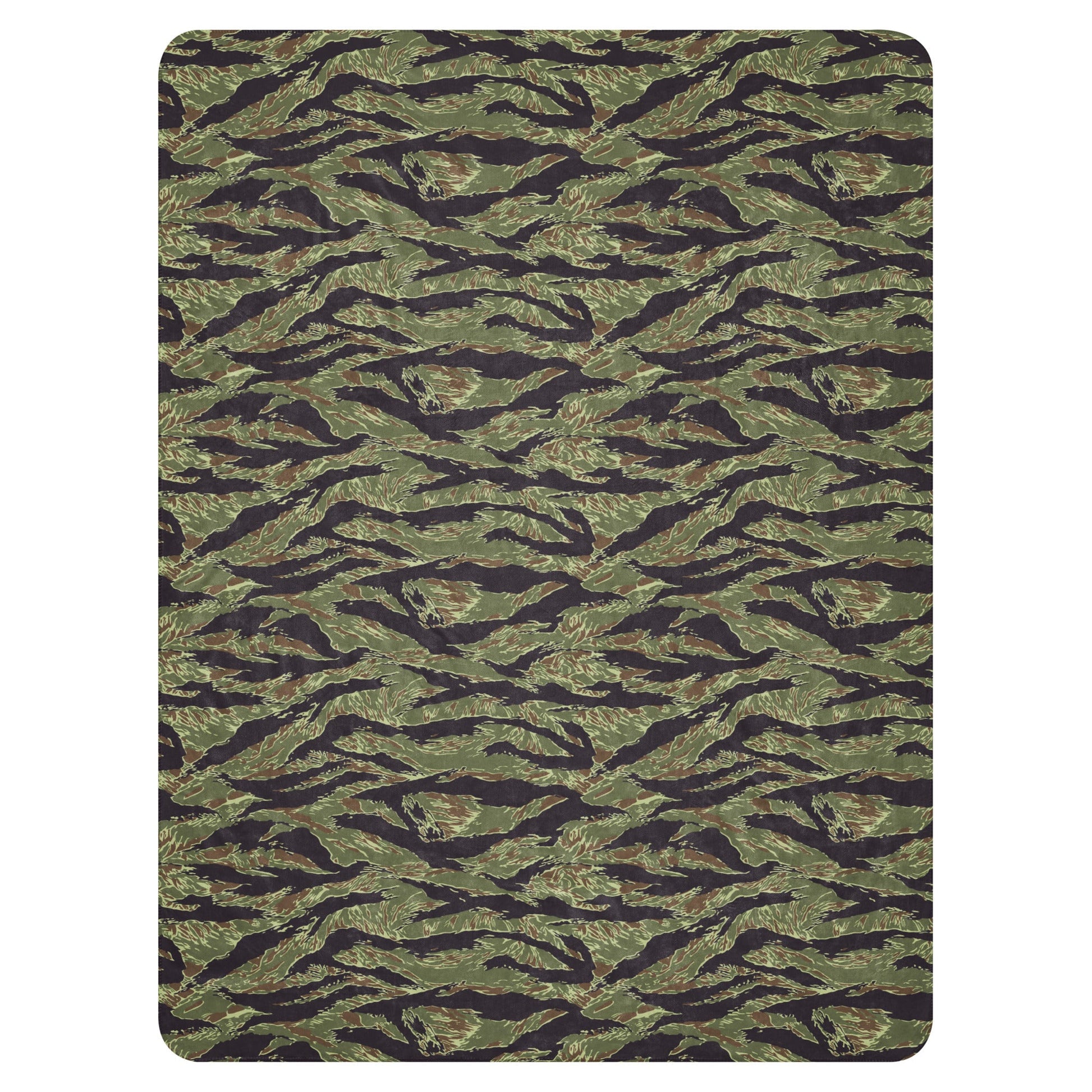 South Vietnamese Marine Corps Tiger Stripe CAMO Sherpa Blanket