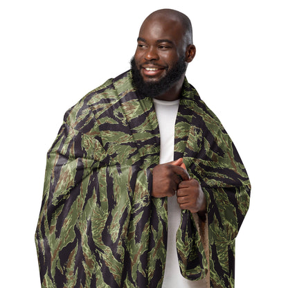 South Vietnamese Marine Corps Tiger Stripe CAMO Sherpa Blanket