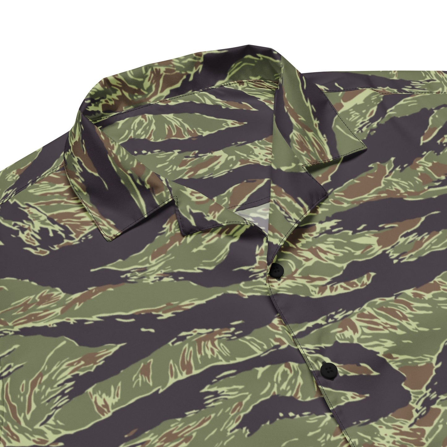 South Vietnamese Marine Corps Tiger Stripe CAMO Unisex button shirt - Button Shirts