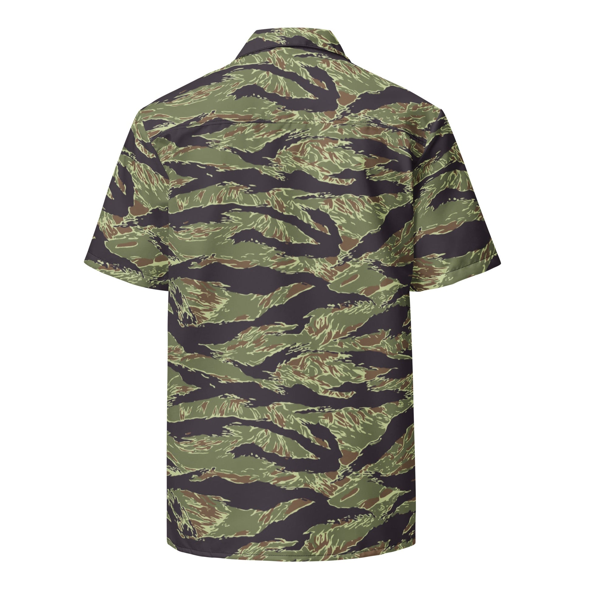 South Vietnamese Marine Corps Tiger Stripe CAMO Unisex button shirt - Button Shirts