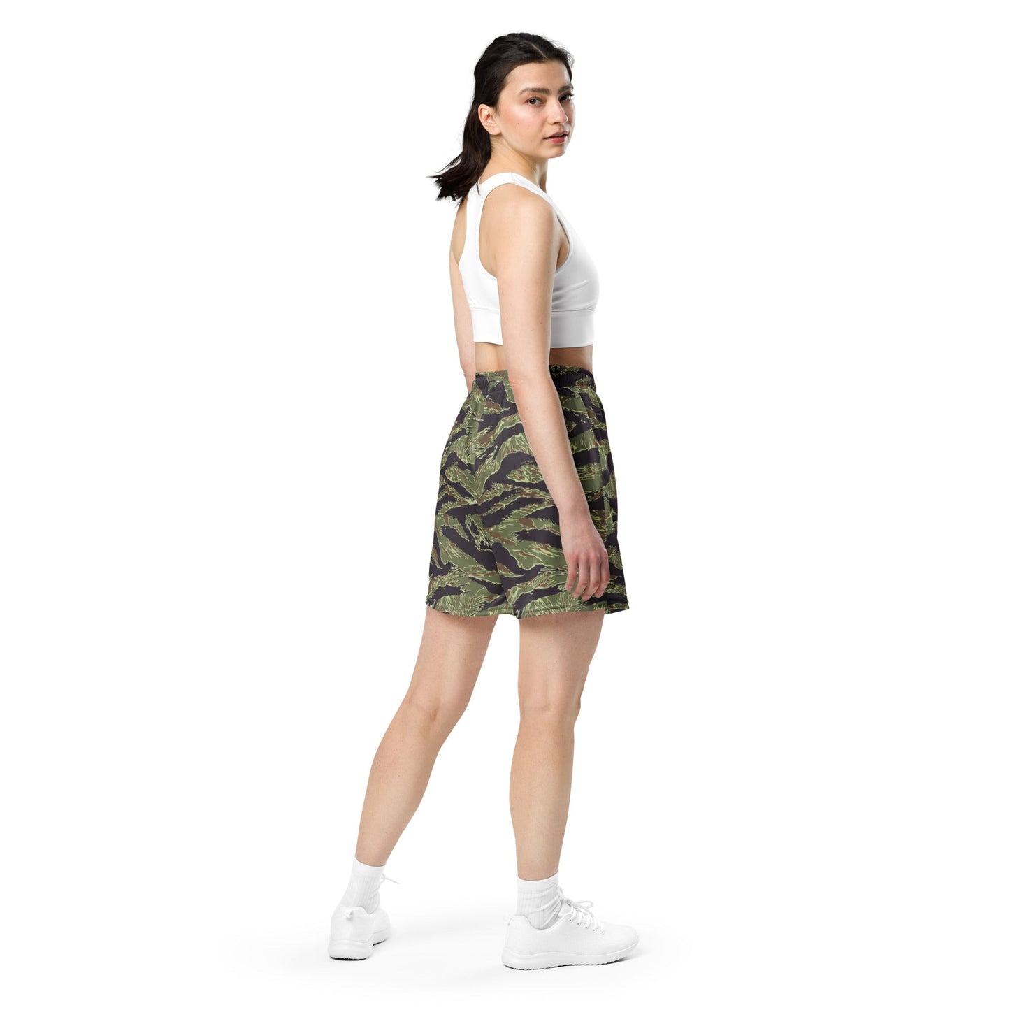 South Vietnamese Marine Corps Tiger Stripe CAMO Unisex Mesh Shorts
