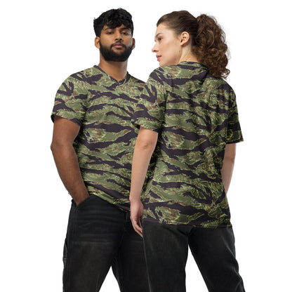 South Vietnamese Marine Corps Tiger Stripe CAMO unisex sports jersey - 2XS - Sports Jerseys
