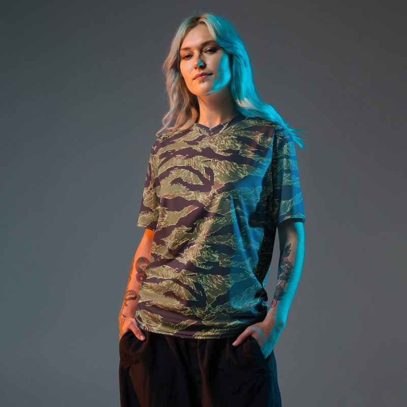 Tiger Stripe Vietnam Marine CAMO Unisex Sports Jersey