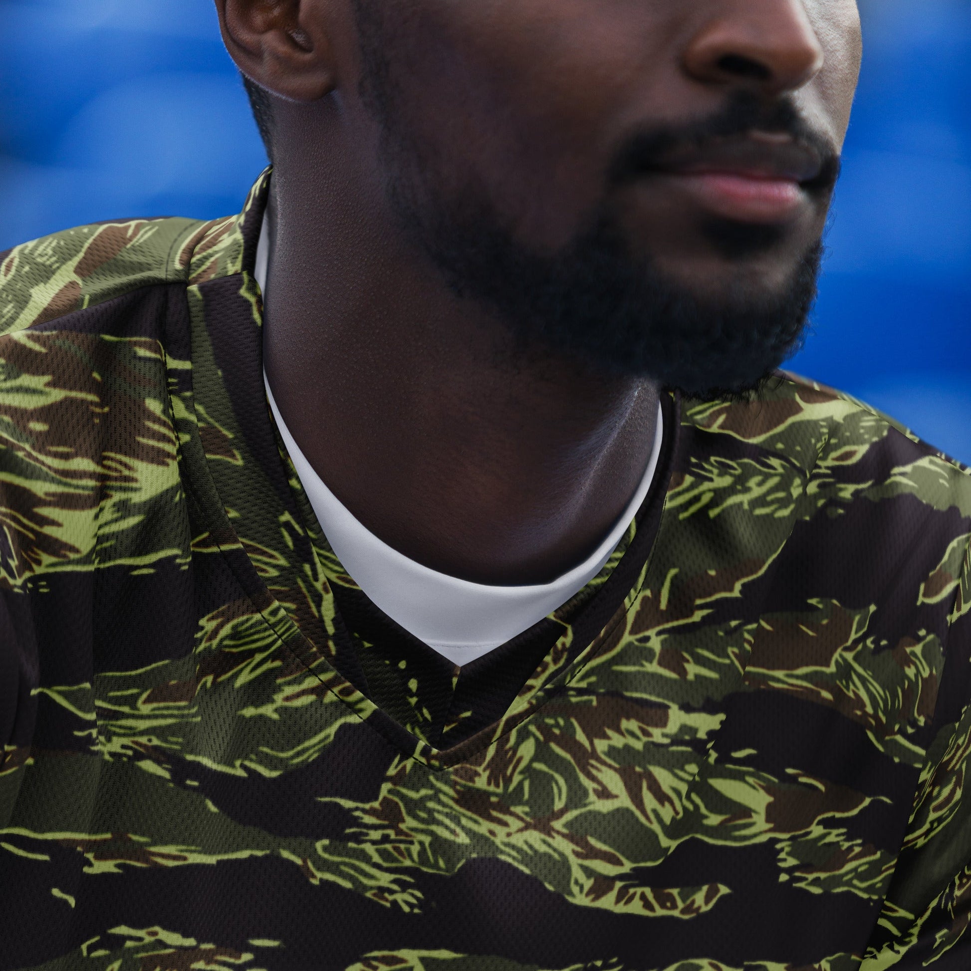 South Vietnamese Marine Corps Tiger Stripe CAMO unisex sports jersey - Sports Jerseys