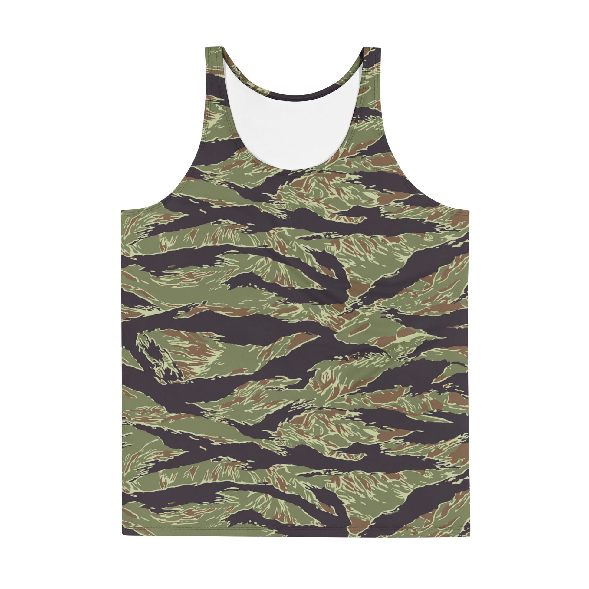 South Vietnamese Marine Corps Tiger Stripe CAMO Unisex Tank Top - Tops