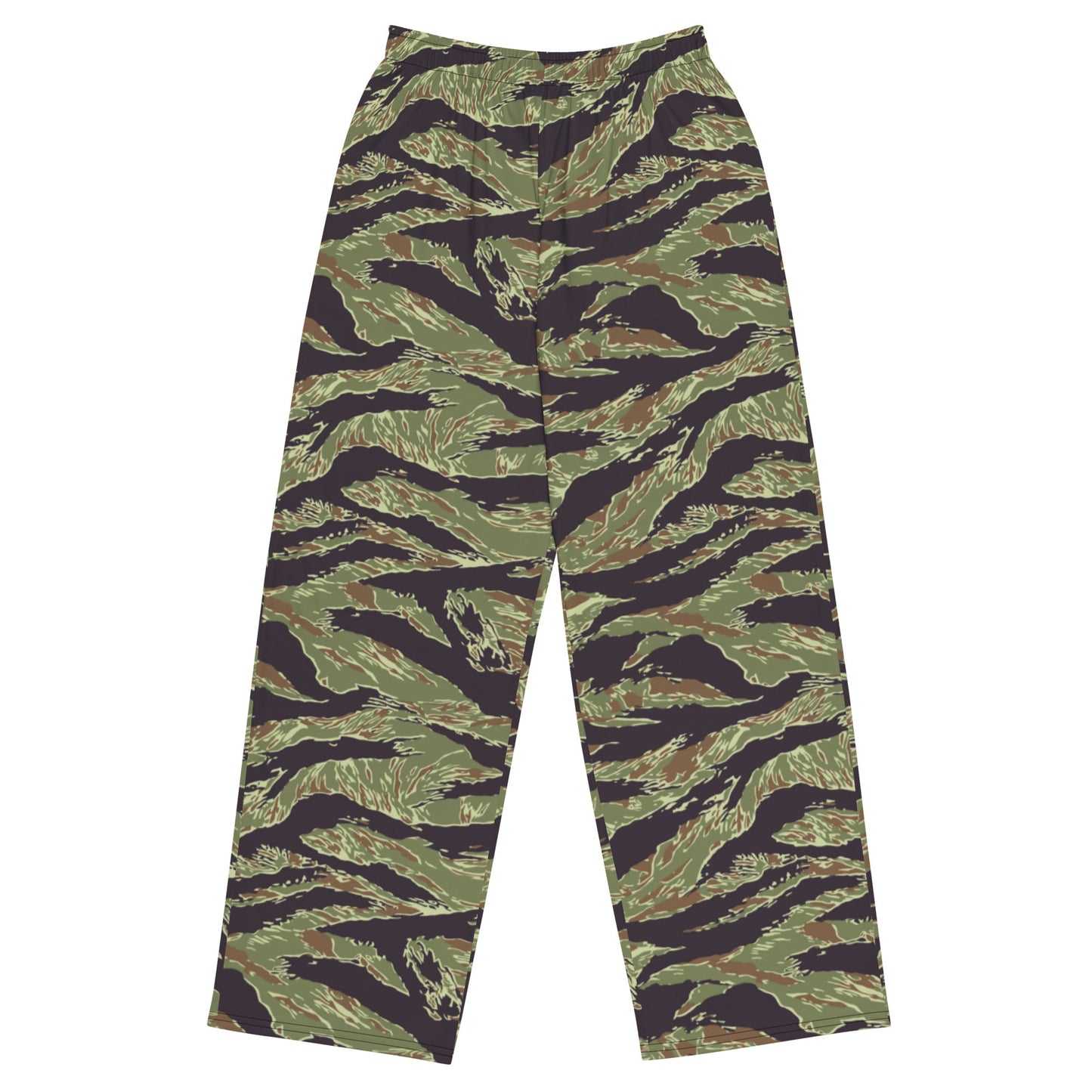 South Vietnamese Marine Corps Tiger Stripe CAMO Unisex Wide-Leg Leisure Pants - 2XS