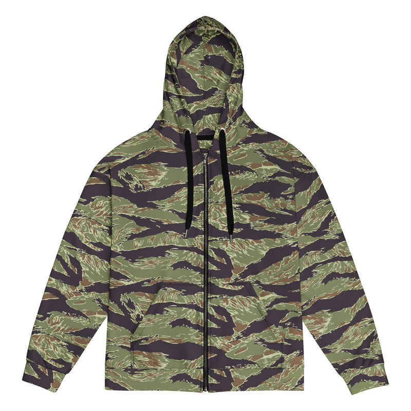 Tiger Stripe Vietnam Marine CAMO Unisex Zip Hoodie - 2XS
