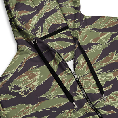 South Vietnamese Marine Corps Tiger Stripe CAMO Unisex zip hoodie - Zip Hoodies