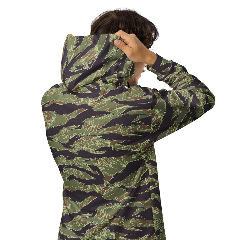 Tiger Stripe Vietnam Marine CAMO Unisex Zip Hoodie