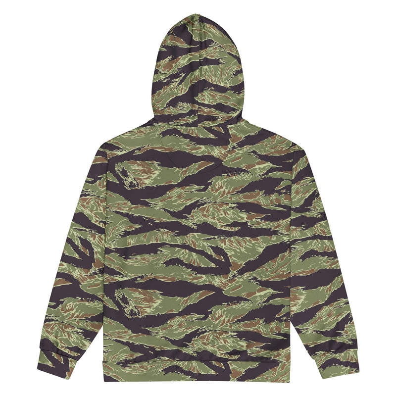 Tiger Stripe Vietnam Marine CAMO Unisex Zip Hoodie