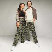 Tiger Stripe Vietnam Marine CAMO Unisex Wide-Leg Joggers - 2XS