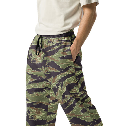 South Vietnamese Marine Corps Tiger Stripe CAMO Wide-leg joggers - Joggers