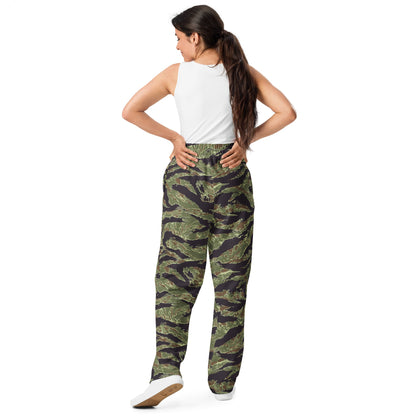 South Vietnamese Marine Corps Tiger Stripe CAMO Wide-leg joggers - Joggers