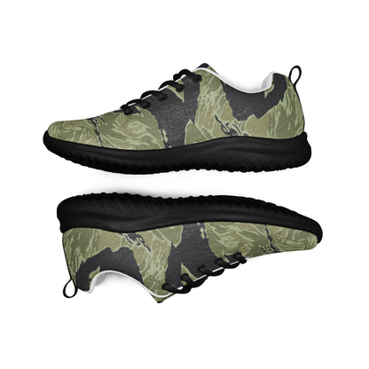 South Vietnamese Sea Wave Tiger Stripe CAMO Mens Athletic Shoes