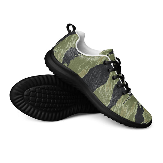 South Vietnamese Sea Wave Tiger Stripe CAMO Mens Athletic Shoes - 5