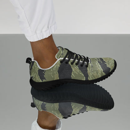 South Vietnamese Sea Wave Tiger Stripe CAMO Mens Athletic Shoes
